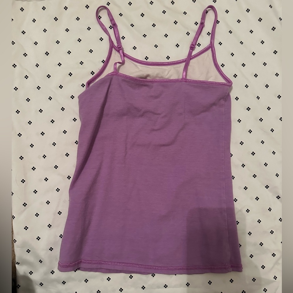 Purple tank top justice shirt children’s